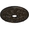 Ekena Millwork Jamie Ceiling Medallion (Fits Canopies up to 3 7/8"), 23 5/8"OD x 3 7/8"ID x 2 1/8"P, Stone Hearth CM23JASHF - alternate 4